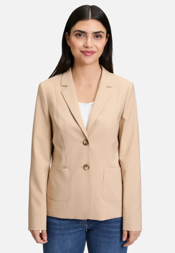 Betty Barclay Business Kleidung|Blazer*Kurzblazer langarm Beige