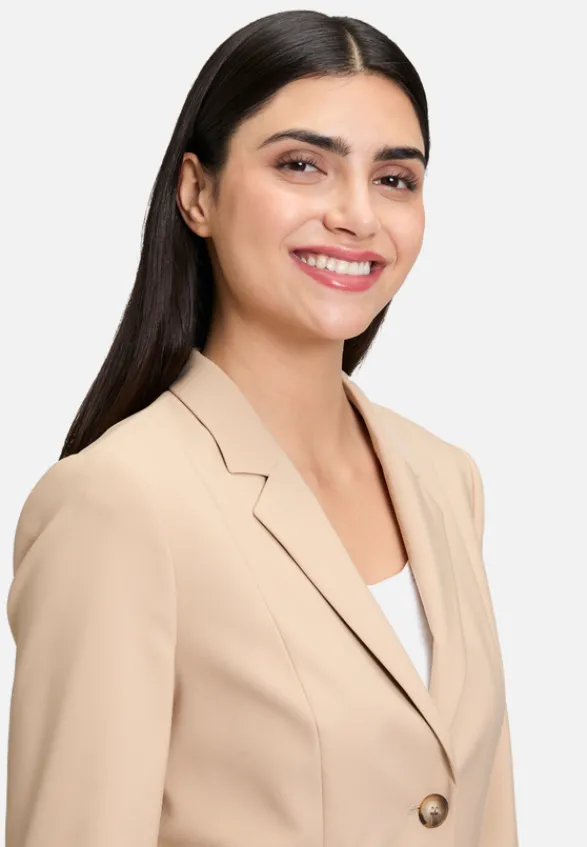 Betty Barclay Business Kleidung|Blazer*Kurzblazer langarm Beige