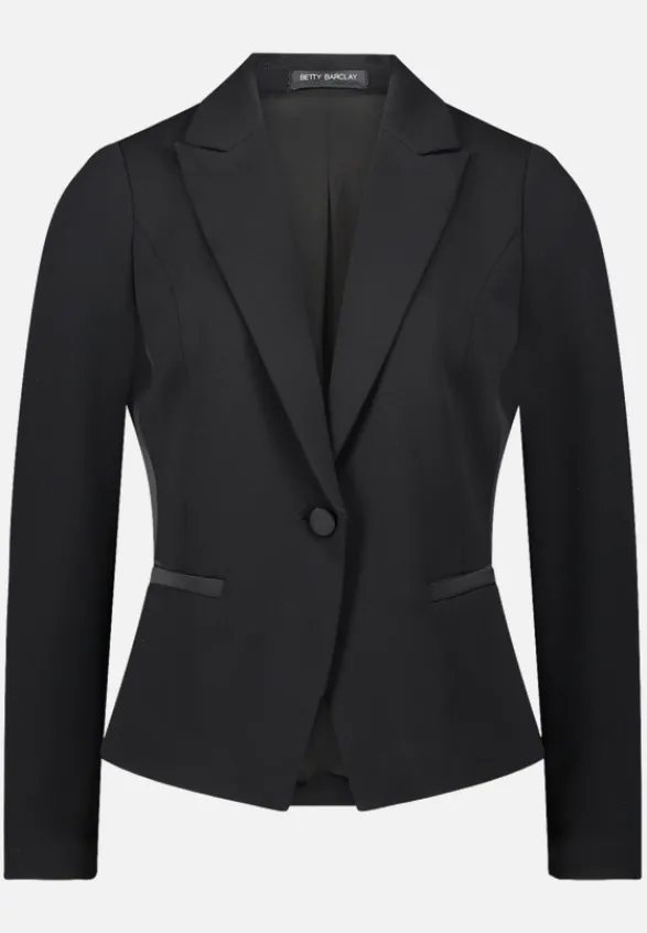 Betty Barclay Blazer|Business Kleidung*Kurzblazer langarm Schwarz