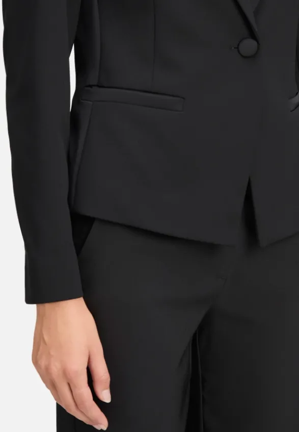 Betty Barclay Blazer|Business Kleidung*Kurzblazer langarm Schwarz