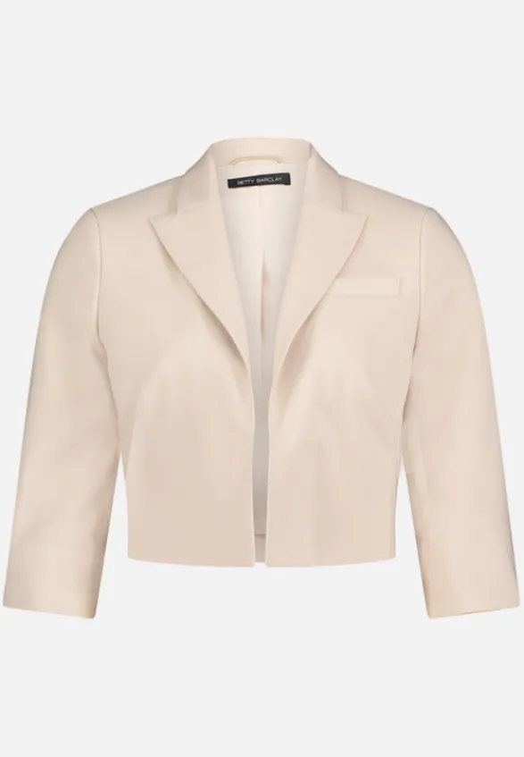 Betty Barclay Festliche Mode|Blazer*Kurzblazer mit 3/4 Arm Grau