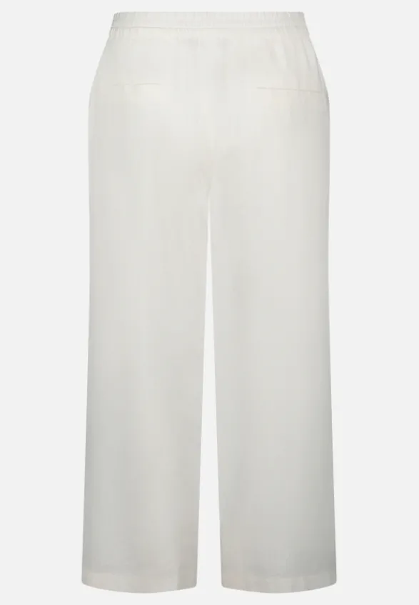 Betty Barclay Festliche Mode|Hosen*Leinenhose unifarben Rohweiß