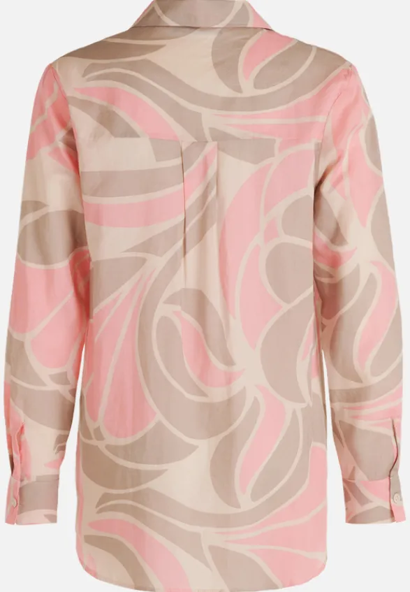 Betty Barclay Blusen*Longbluse langarm Nature/Rosé