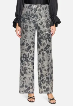 Betty Barclay Festliche Mode|Hosen*Marlene-Hose im Glitzer-Look Beige/Taupe