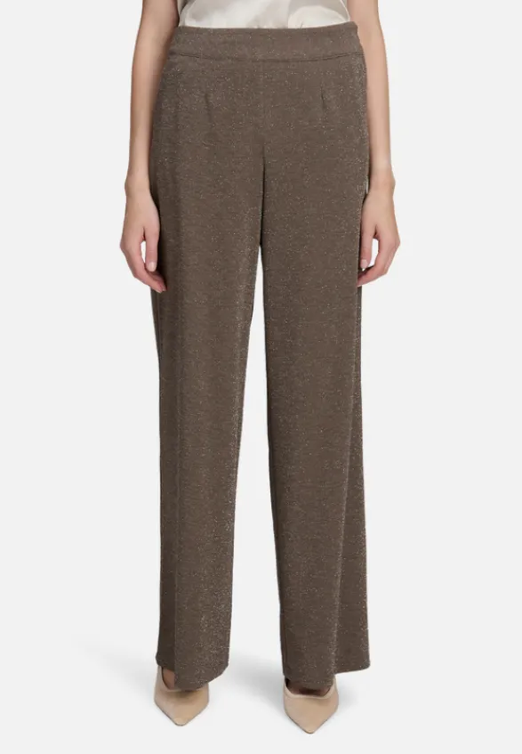 Betty Barclay Festliche Mode|Hosen*Marlene-Hose im Glitzer-Look Braun