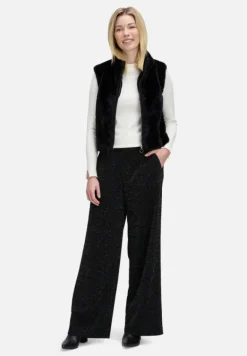 Betty Barclay Festliche Mode|Hosen*Marlene-Hose im Glitzer-Look Schwarz