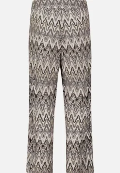 Betty Barclay Hosen*Marlene-Hose mit hohem Bund Weiß/Schwarz
