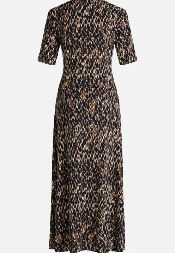 Betty Barclay Kleider*Maxikleid mit Raffung Dark Blue/Brown