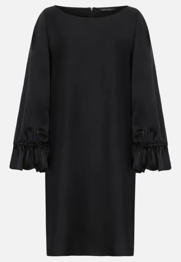 Betty Barclay Festliche Mode|Kleider*Midikleid langarm Schwarz