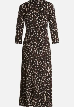 Betty Barclay Kleider*Midikleid mit Raffung Braun/Beige