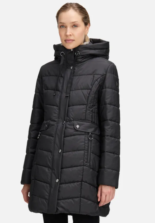 Betty Barclay Mäntel*Outdoorjacke mit abnehmbarer Kapuze Schwarz