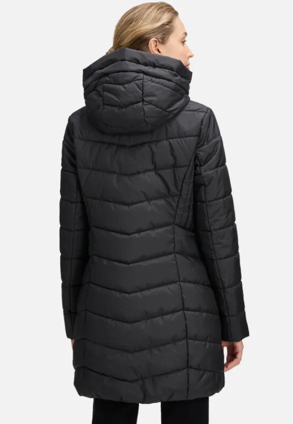 Betty Barclay Mäntel*Outdoorjacke mit abnehmbarer Kapuze Schwarz