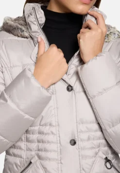 Betty Barclay Jacken*Outdoorjacke mit abnehmbarer Kapuze Silver Cloud
