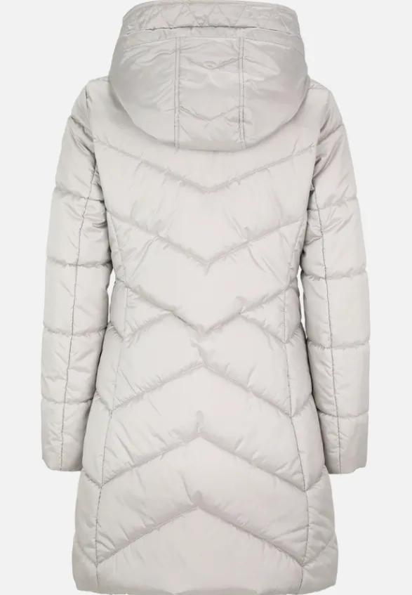 Betty Barclay Mäntel*Outdoorjacke mit abnehmbarer Kapuze Silver Cloud