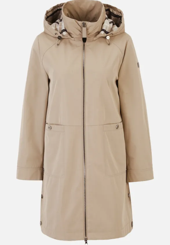 Betty Barclay Mäntel*Outdoorjacke mit abnehmbarer Kapuze Stone Beige