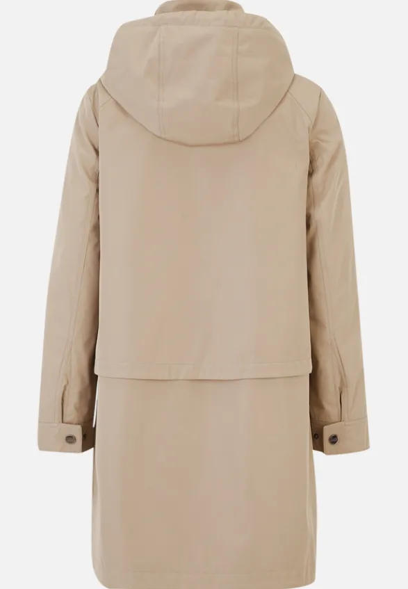 Betty Barclay Mäntel*Outdoorjacke mit abnehmbarer Kapuze Stone Beige