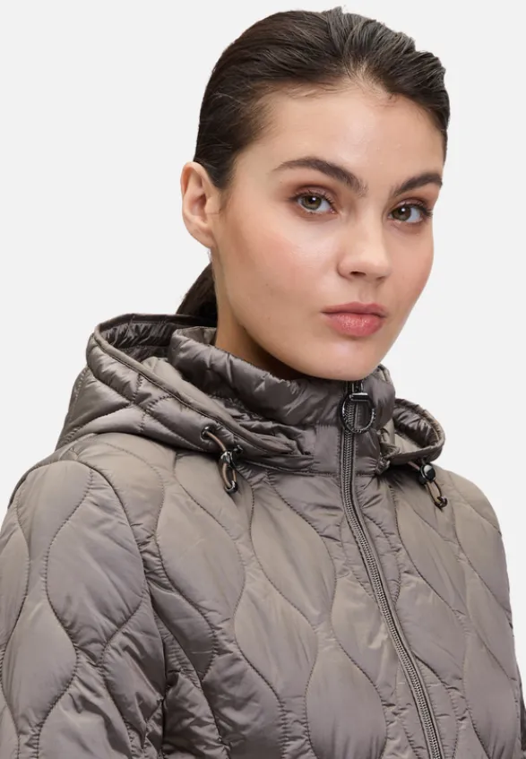 Betty Barclay Mäntel*Outdoorjacke mit abnehmbarer Kapuze Braun