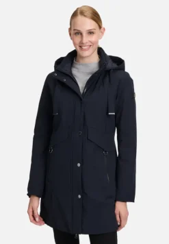 Betty Barclay Mäntel*Outdoorjacke mit abnehmbarer Kapuze Dunkelblau