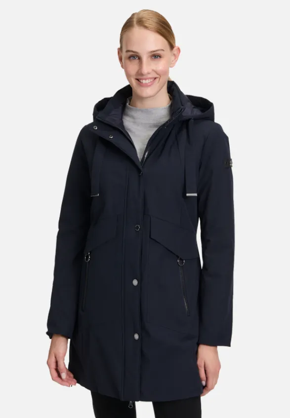 Betty Barclay Mäntel*Outdoorjacke mit abnehmbarer Kapuze Dunkelblau