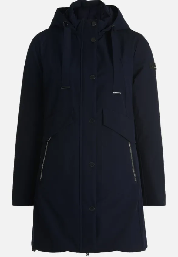 Betty Barclay Mäntel*Outdoorjacke mit abnehmbarer Kapuze Dunkelblau