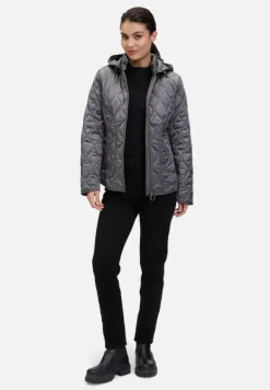Betty Barclay Jacken*Outdoorjacke mit abnehmbarer Kapuze Dunkel Grau