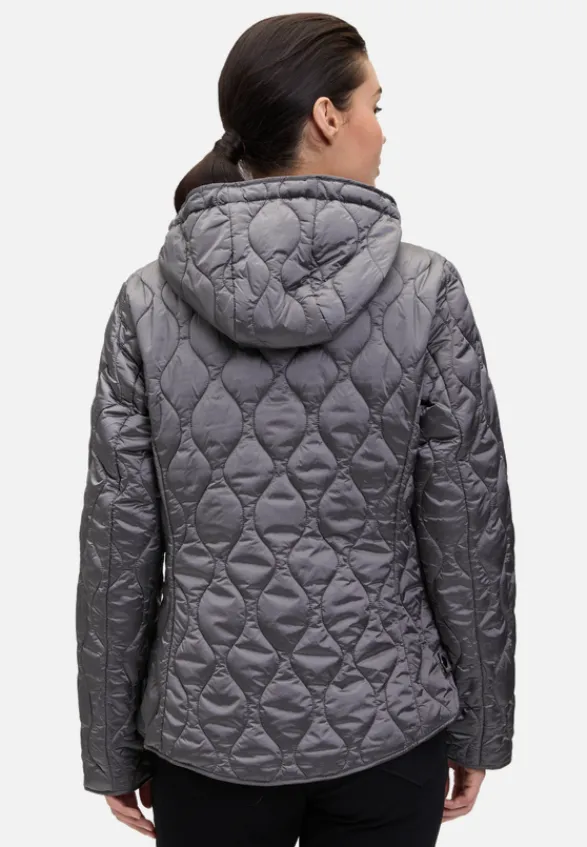 Betty Barclay Jacken*Outdoorjacke mit abnehmbarer Kapuze Dunkel Grau