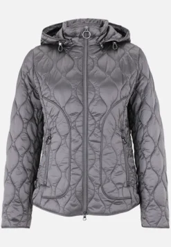 Betty Barclay Jacken*Outdoorjacke mit abnehmbarer Kapuze Dunkel Grau