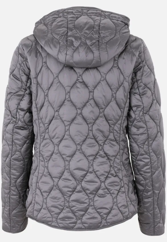 Betty Barclay Jacken*Outdoorjacke mit abnehmbarer Kapuze Dunkel Grau