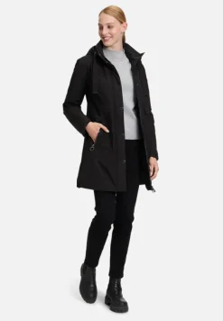 Betty Barclay Mäntel*Outdoorjacke mit abnehmbarer Kapuze Schwarz