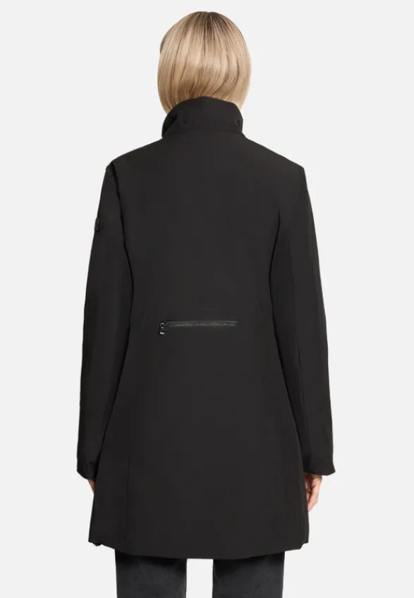 Betty Barclay Mäntel*Outdoorjacke mit abnehmbarer Kapuze Schwarz