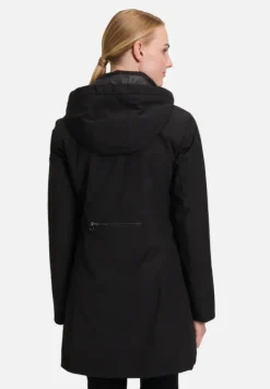 Betty Barclay Mäntel*Outdoorjacke mit abnehmbarer Kapuze Schwarz