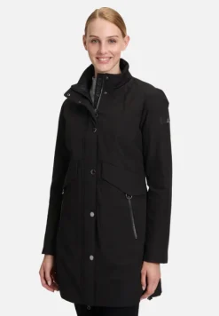 Betty Barclay Mäntel*Outdoorjacke mit abnehmbarer Kapuze Schwarz