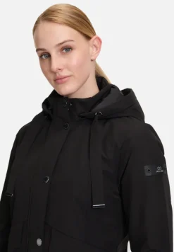 Betty Barclay Mäntel*Outdoorjacke mit abnehmbarer Kapuze Schwarz