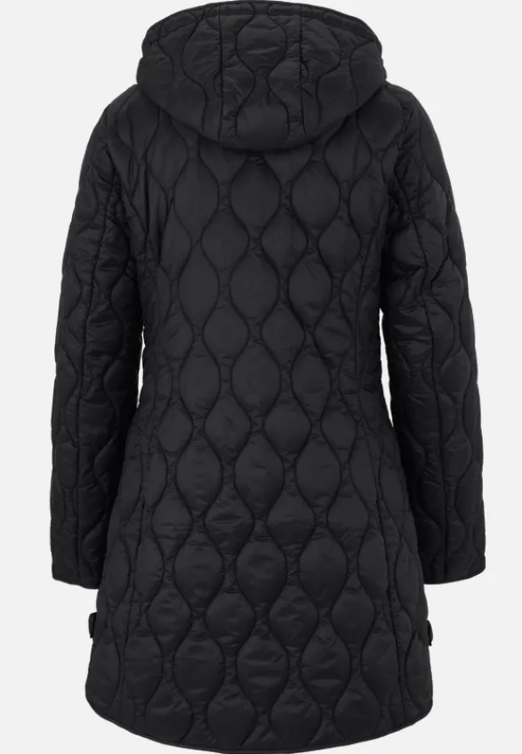 Betty Barclay Mäntel*Outdoorjacke mit abnehmbarer Kapuze Schwarz