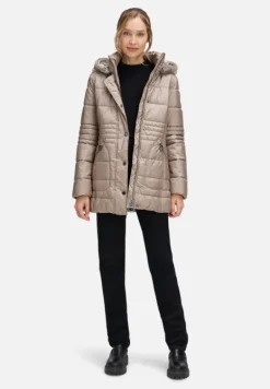Betty Barclay Jacken*Outdoorjacke mit abnehmbarer Kapuze Beige