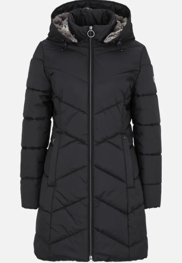 Betty Barclay Mäntel*Outdoorjacke mit abnehmbarer Kapuze Schwarz