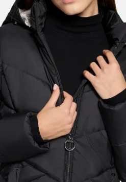 Betty Barclay Mäntel*Outdoorjacke mit abnehmbarer Kapuze Schwarz
