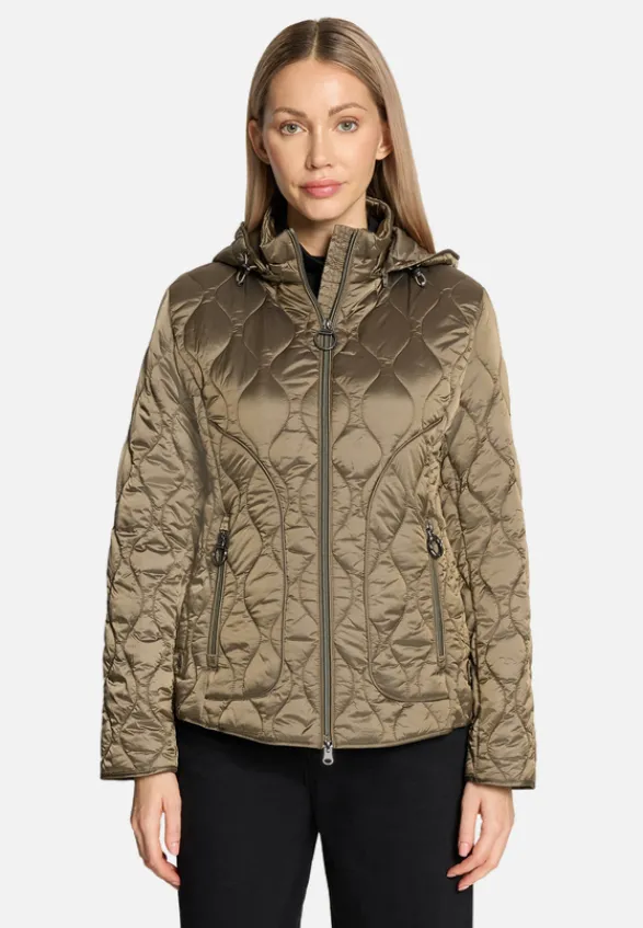 Betty Barclay Jacken*Outdoorjacke mit abnehmbarer Kapuze Taupe
