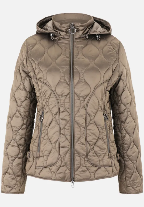 Betty Barclay Jacken*Outdoorjacke mit abnehmbarer Kapuze Taupe