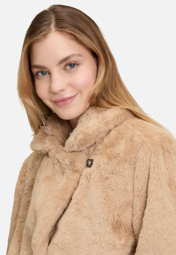 Betty Barclay Jacken*Outdoorjacke mit Plüsch Beige