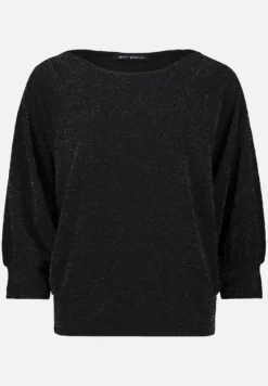 Betty Barclay Shirts*Oversize-Shirt im Glitzer-Look Schwarz