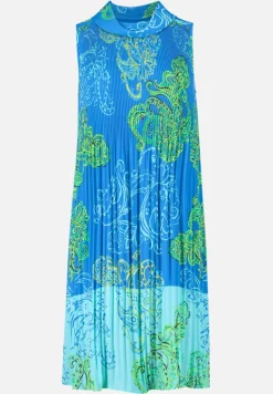 Betty Barclay Festliche Mode|Kleider*Plisseekleid ohne Arm Green/Blue