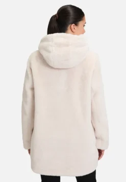 Betty Barclay Mäntel|Jacken*Plüschjacke mit Kapuze beige