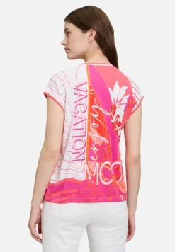 Betty Barclay Shirts*Printshirt mit Tunnelzug Red/White