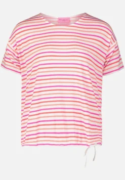 Betty Barclay Shirts*Ringelshirt mit Tunnelzug Red/White