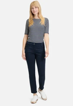 Betty Barclay Shirts*Ringelshirt mit U-Boot-Ausschnitt Dark Blue/Beige