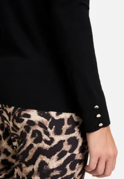 Betty Barclay Basics|Strick*Rollkragenpullover langarm Schwarz