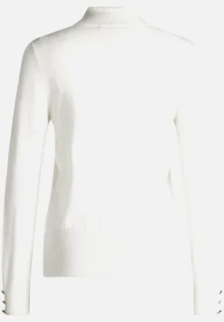 Betty Barclay Basics|Strick*Rollkragenpullover langarm Rohweiß