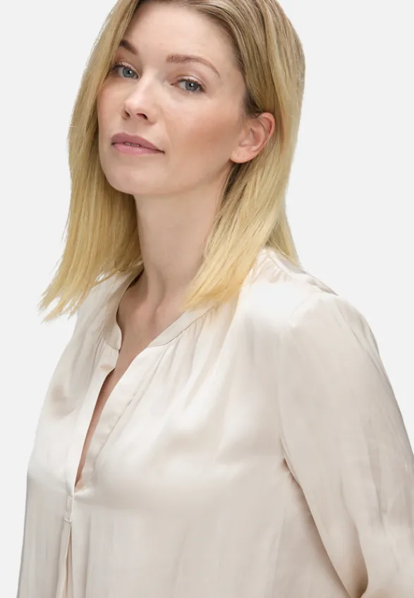 Betty Barclay Business Kleidung|Basics*Satin-Bluse langarm beige