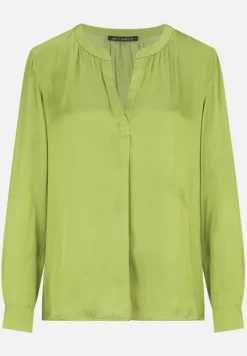 Betty Barclay Business Kleidung|Basics*Satin-Bluse langarm Fresh Moss